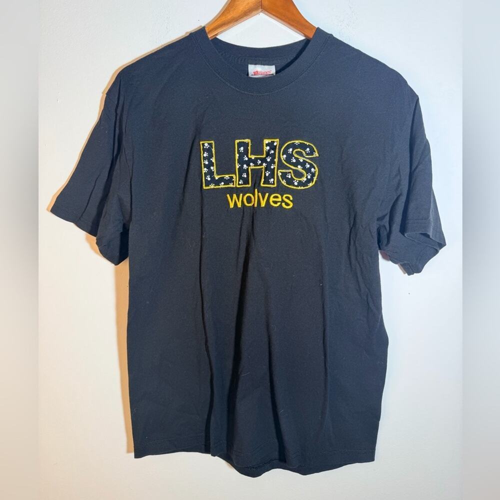 Black LHS Wolves T-Shirt